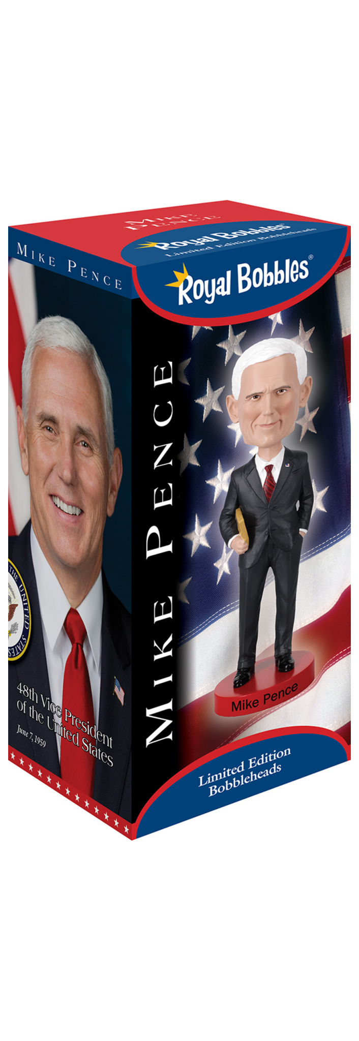 Mike Pence Bobblehead - Royal Bobbles